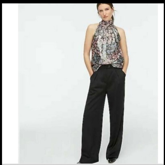 Collection J. Crew Shimmering Floral Printed Top - Picture 4 of 16